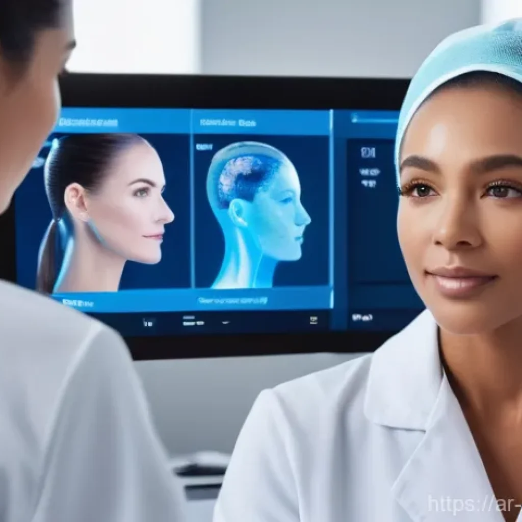 피부관리사의 최신 교육 과정 정보 - **Prompt:** A highly detailed, photorealistic image of a professional aesthetician (wearing a clean,...