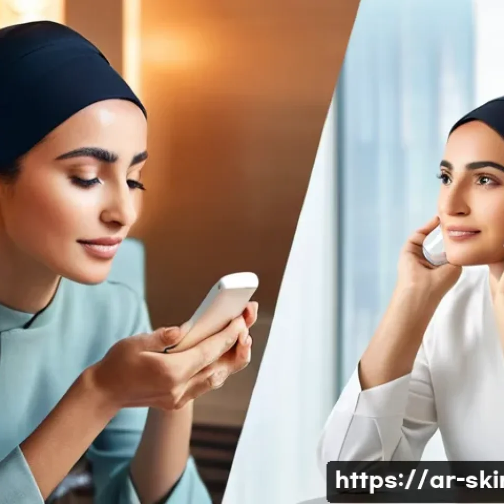 피부관리 고객 불만 해결 사례 - **Prompt 1: From Disappointment to Delight in Skincare Resolution**
    "A visually striking split i...